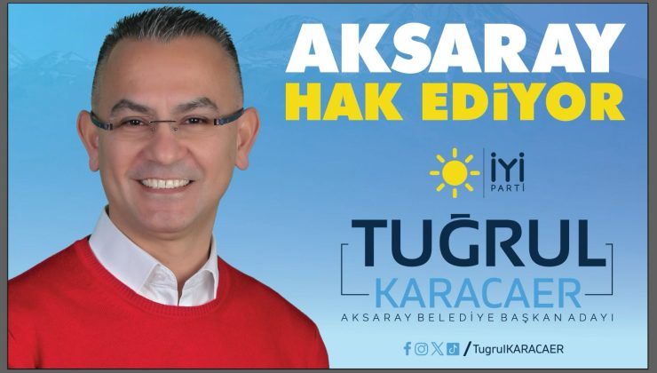 İYİ Parti Adayı Karacaer; “Düğün Salonu Ücretsiz Olacak”