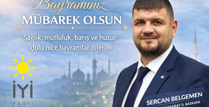 Belgemen’den Bayram Mesajı