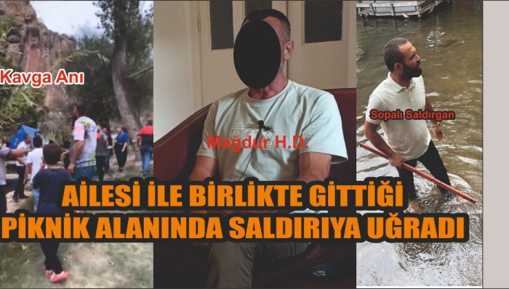 Ailesi İle Gittiği Piknik Alanında Saldırıya Uğradı