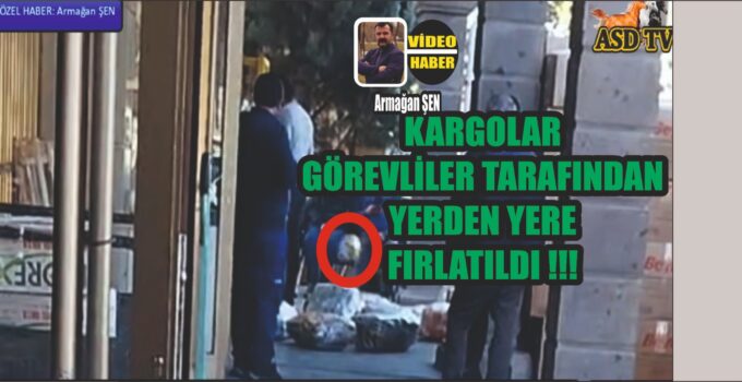 Kargolar Yerlere Atıldı