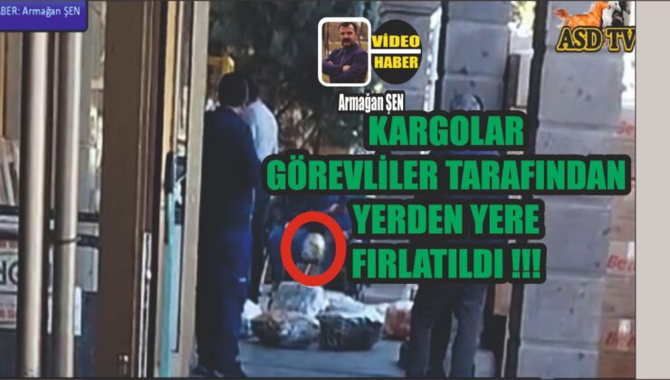 Kargolar Yerlere Atıldı
