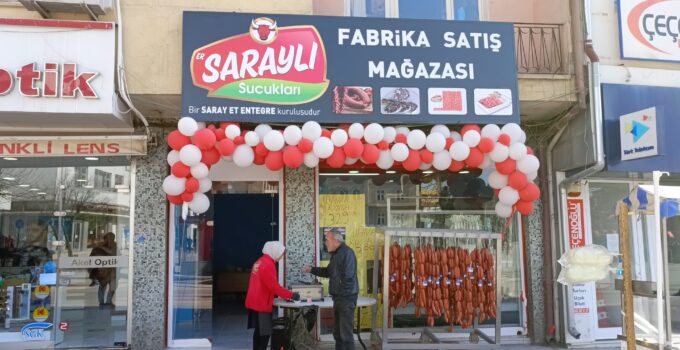 Saraylı Sucukları Dördüncü Şubesini Açtı