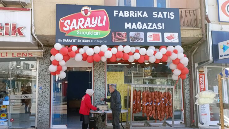 Saraylı Sucukları Dördüncü Şubesini Açtı