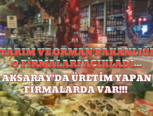 Taklit Veya Tağşiş Firmalar Tek Tek Açıklandı