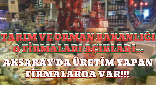Taklit Veya Tağşiş Firmalar Tek Tek Açıklandı