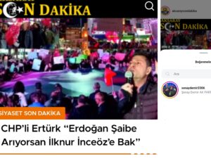 AKP Kadın Kolları Başkanı’ndan CHP’ye Destek Beğenisi!