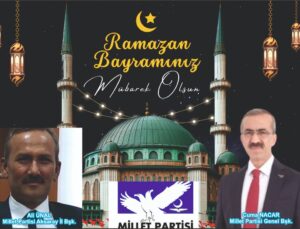 Ali Ünal’dan Bayram Mesajı