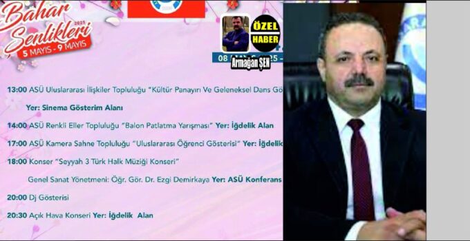 Rektör Arıbaş Kendine Gel Derhal Programı İptal Et