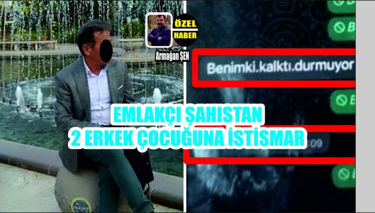 Aksaray’da Kan Donduran Olay: Emlakçı Şahıs İki Erkek Çocuğuna İstismarda Bulundu!