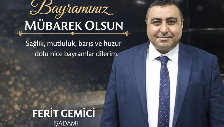 Gemici’den Bayram Mesajı