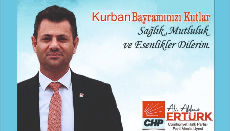 Ertürk’ten Bayram Mesajı