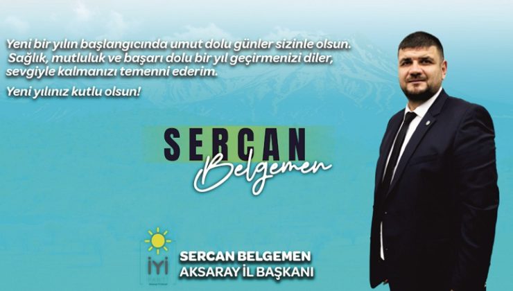 Belgemen’den Yeni Yıl Mesajı