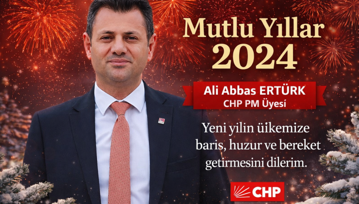 Ertürk’ten Yeni Yıl Mesajı