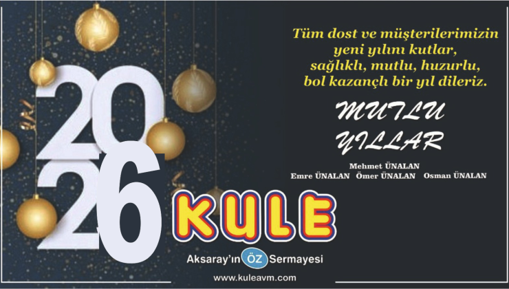 Kule AVM’den Yeni Yıl Mesajı