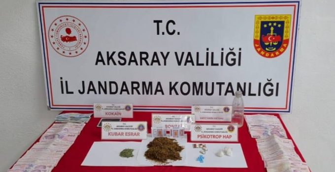 Aksaray Narkotik Ekiplerinden Şok Operasyon