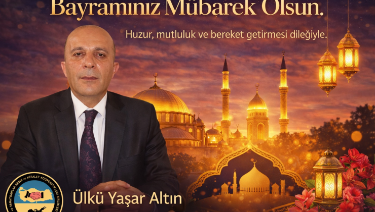 Altın’dan Bayram Mesajı