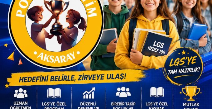 Aksaray’da Ortaokulda En İyisi Yine Pozitif Eğitim