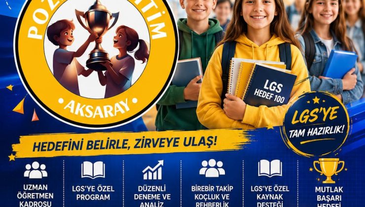 Aksaray’da Ortaokulda En İyisi Yine Pozitif Eğitim