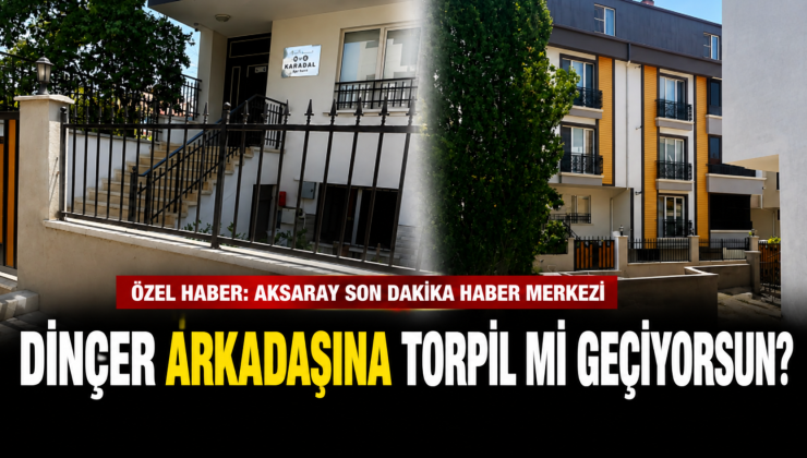 Dinçer Arkadaşının Değil de Vatandaşın Evi Olsa Yıkılırdı!