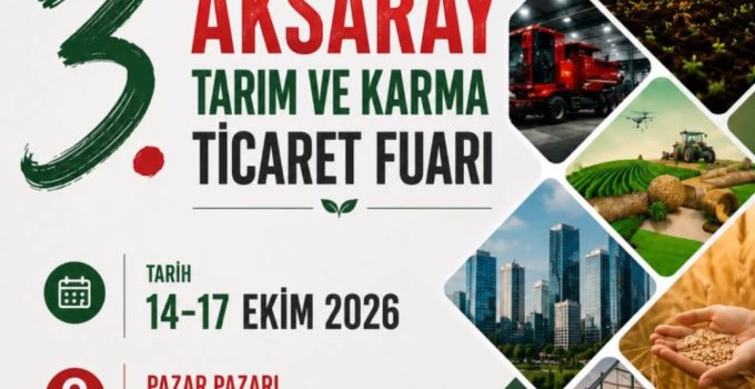 Tarım Fuarı Sektörün Nabzını Tutacak