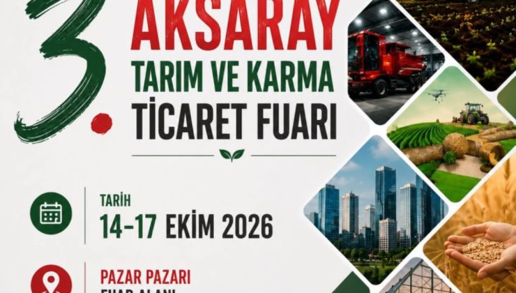 Tarım Fuarı Sektörün Nabzını Tutacak