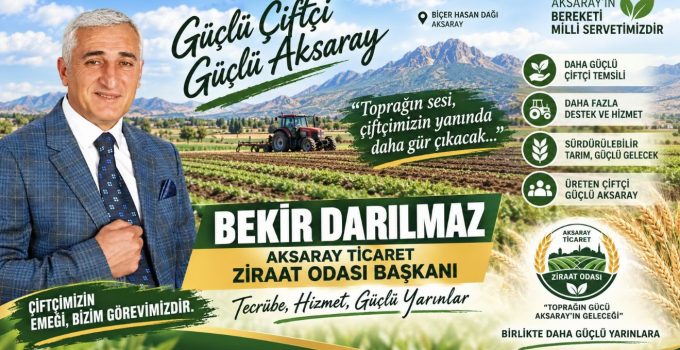 Bekir Darılmaz’dan Çiftçiye Destek Projeleri
